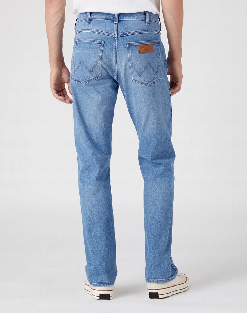 Pánské jednoduché džíny Wrangler Frontier Cool Twist W16VYLZ70 112330687 32/32