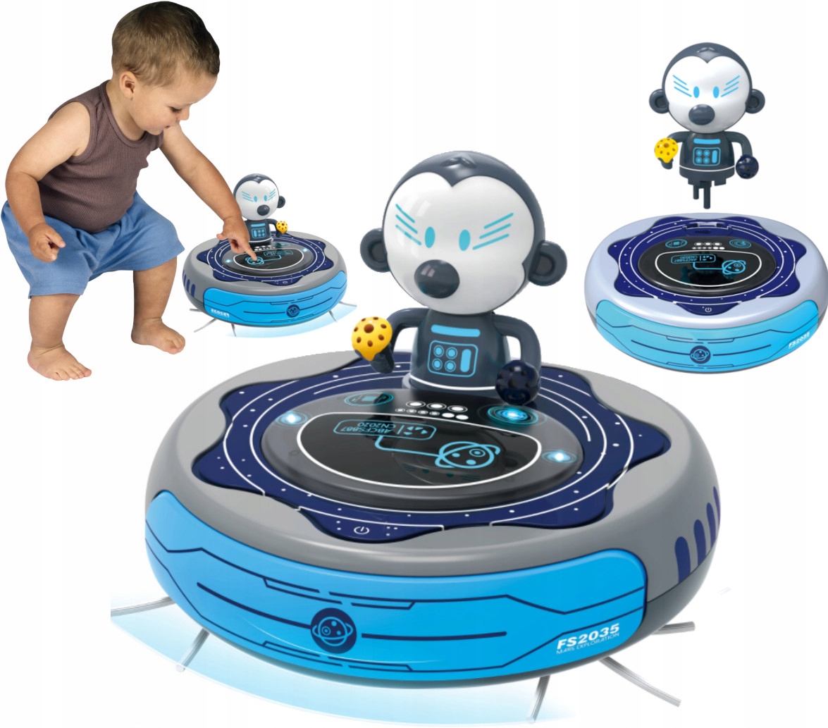 

Robot Odkurzacz Sprzątający Z Muzyką Automatyczny