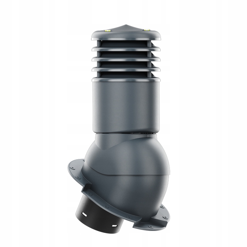 Větrací komín Smartline kaprovka 150 mm, zateplený, antracitová barva