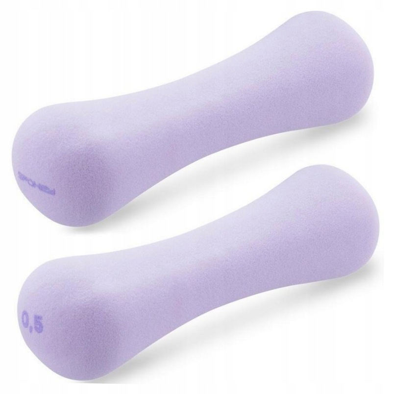 Zestaw hantli 2x0,5kg Bone fiolet