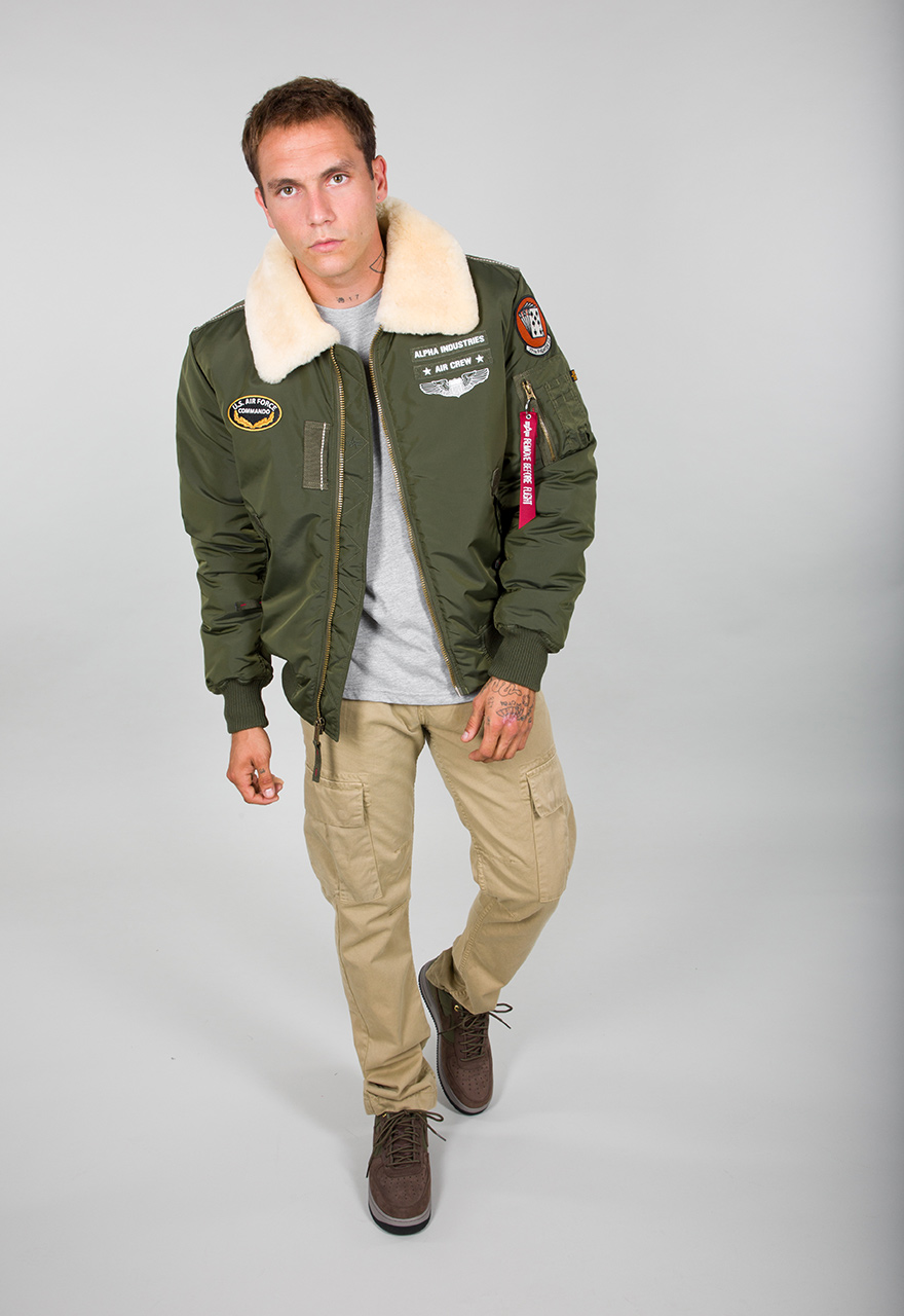 Alpha Industries kurtka męska pilotka Injector III Air Force r. XXL Model Injector III Air Force