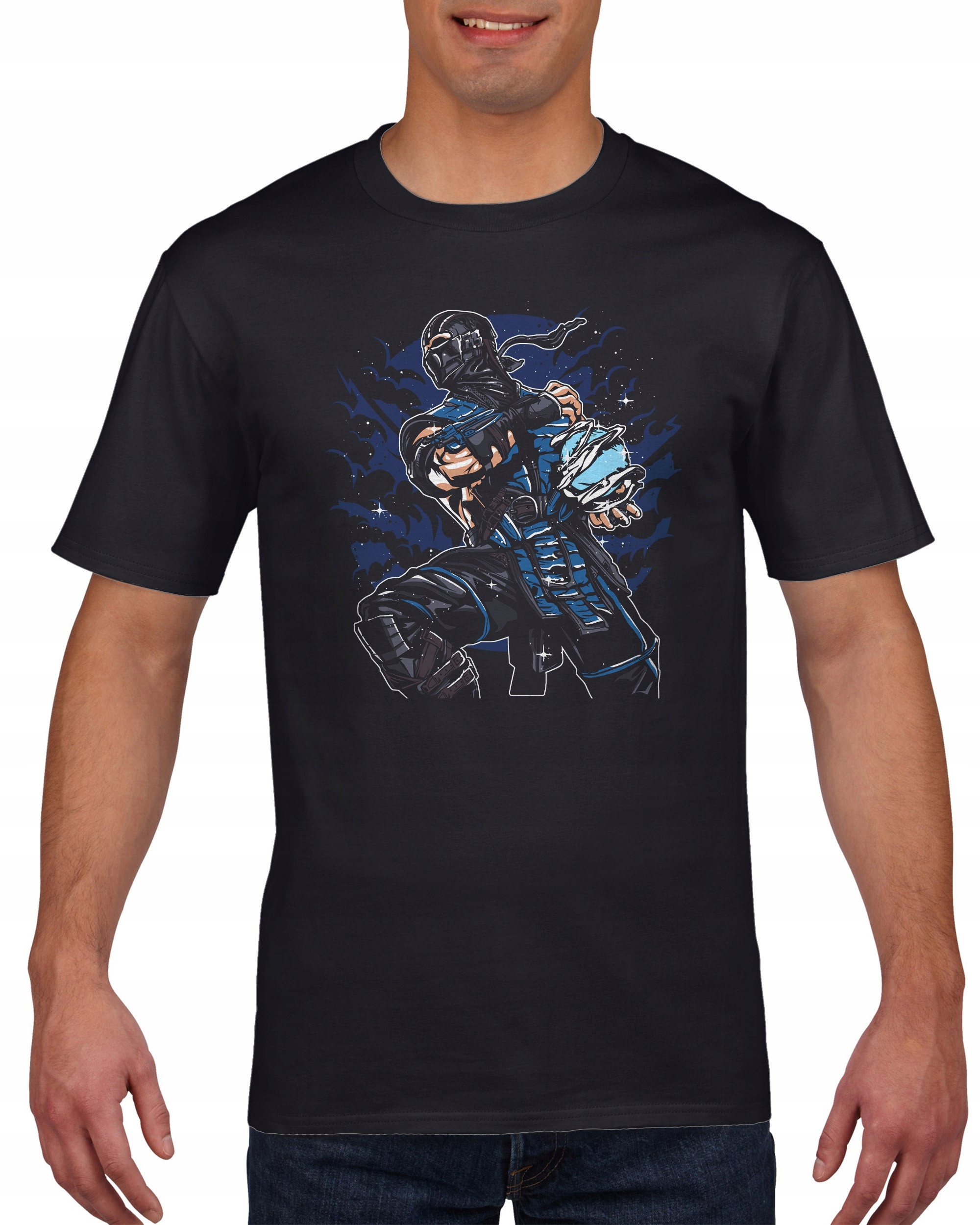 

Koszulka męska Ninja Sub Zero Mortal Kombat c XL