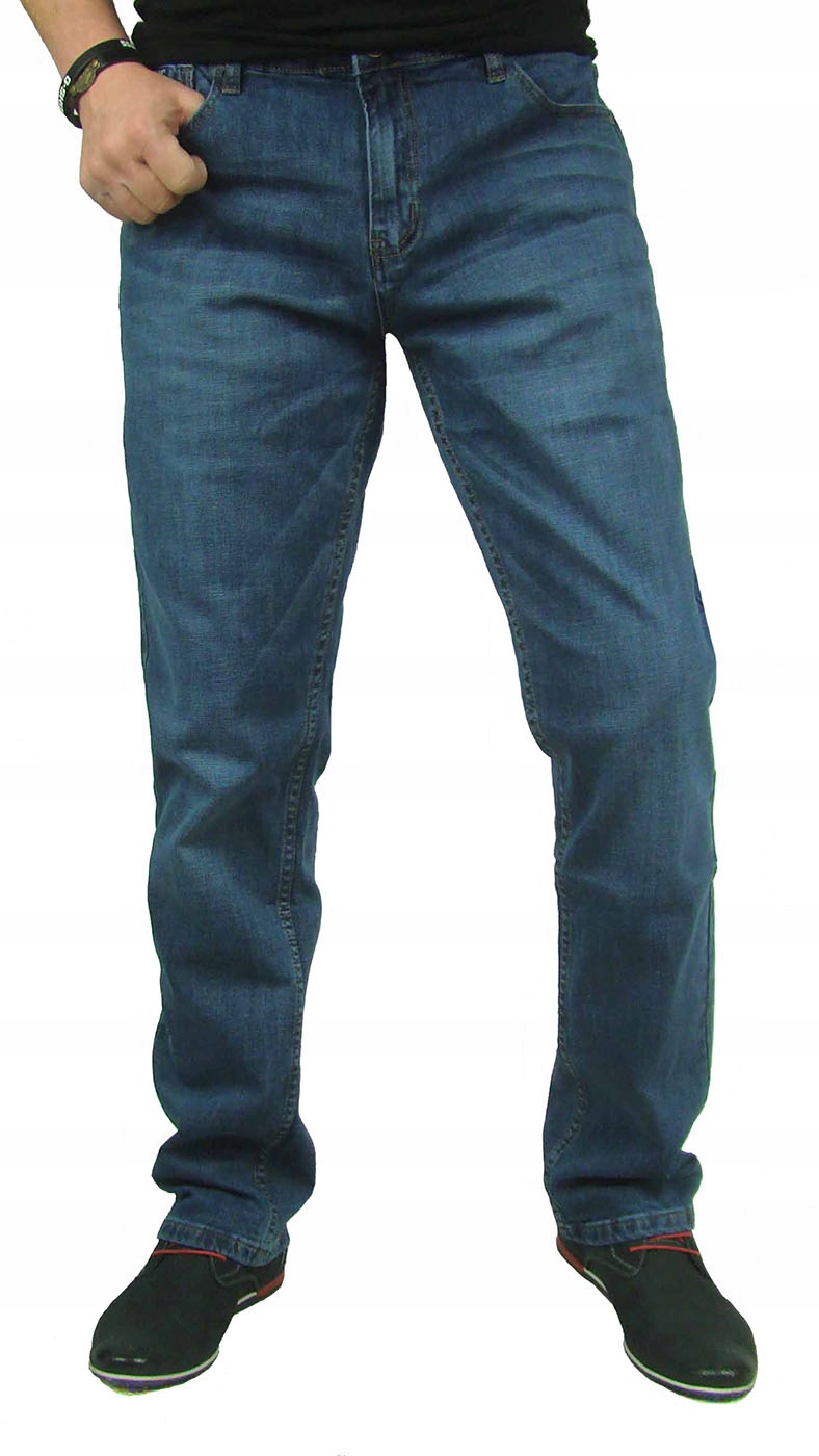 SPODNIE JEANS REGULAR pas 110cm RDS 39/34 -918