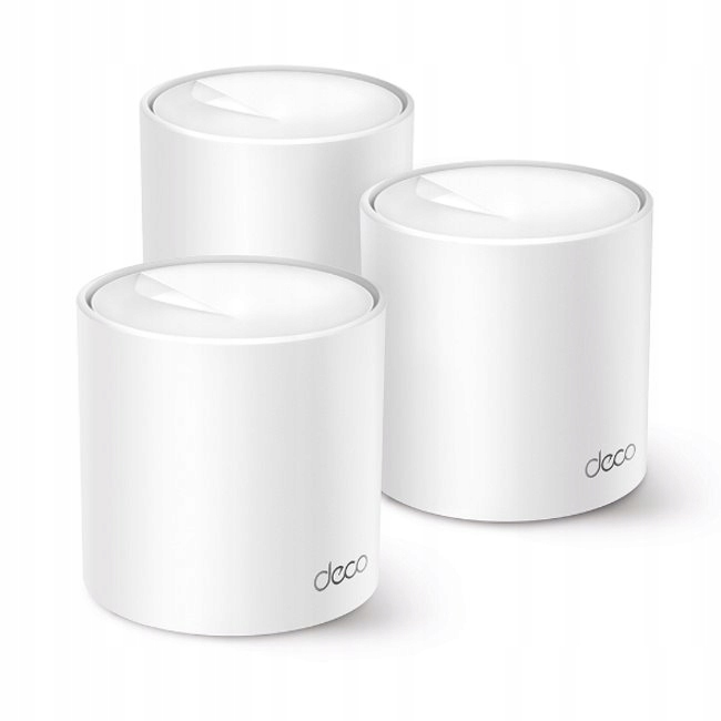 TP-Link Deco X10(3-pack) AX1500 Whole Home Mesh Wi-Fi 6 System, 300 Mbps 2.