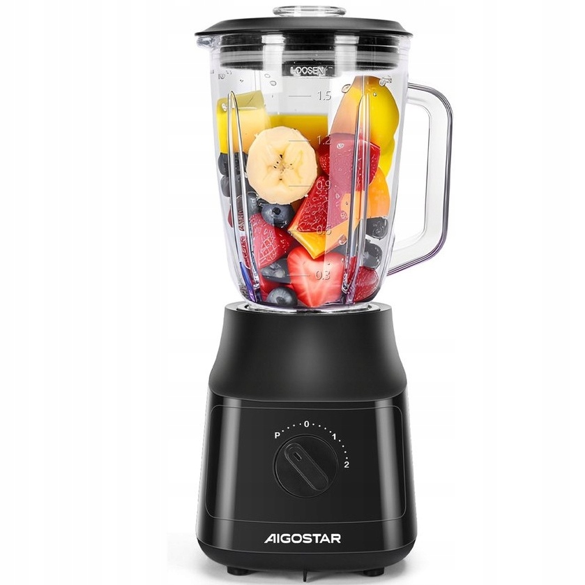 Blender kielichowy Aigostar B30203NRY 800 W czarny #923
