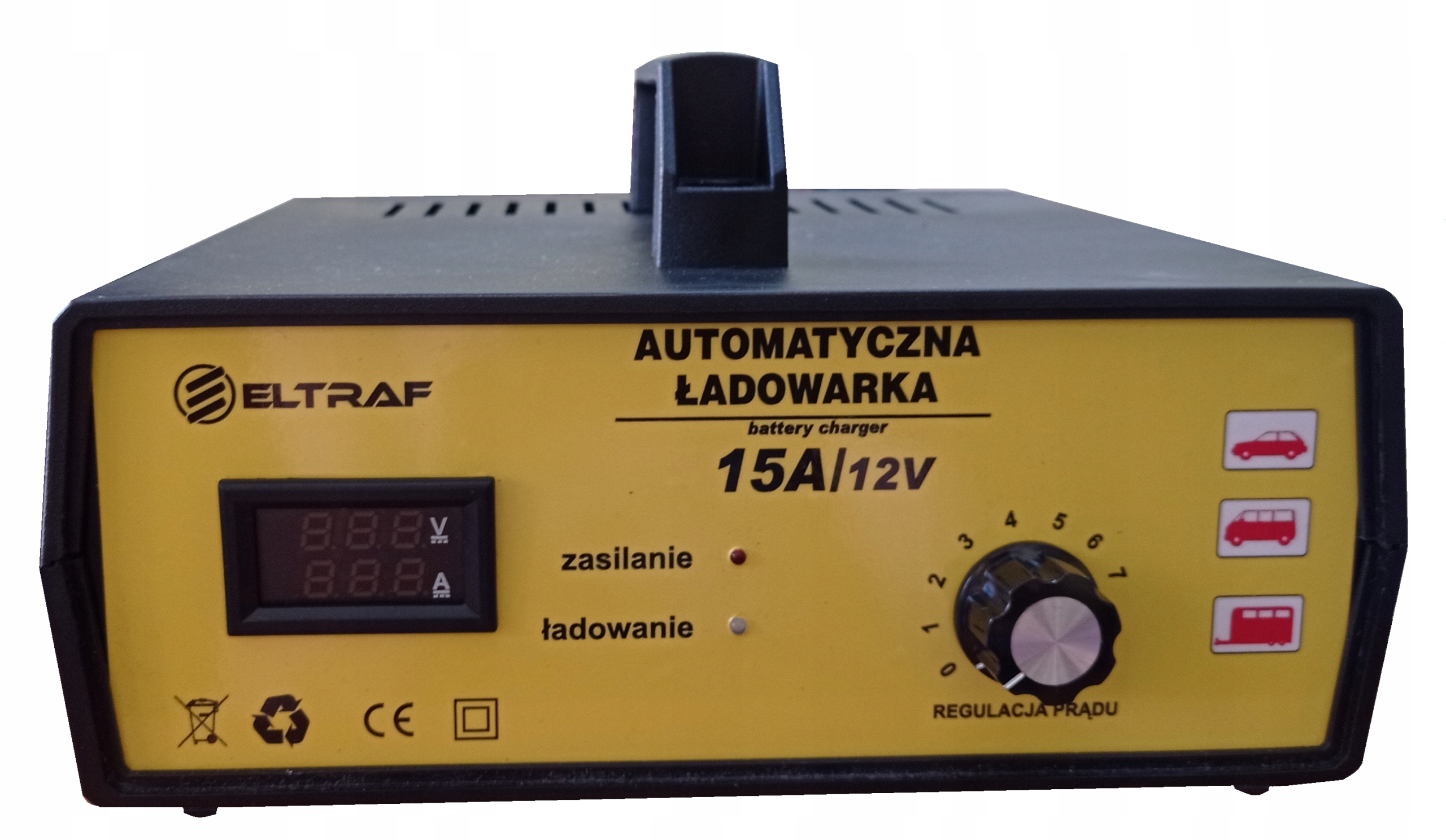 AUTOMATYCZNA ŁADOWARKA 15A/12V AV ELTRAF