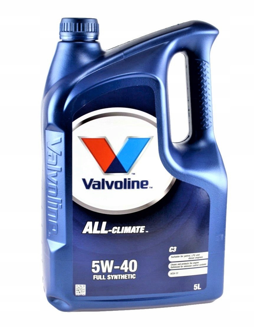 

Valvoline 5W40 5L. All Climate C3 Silnikowy Olej