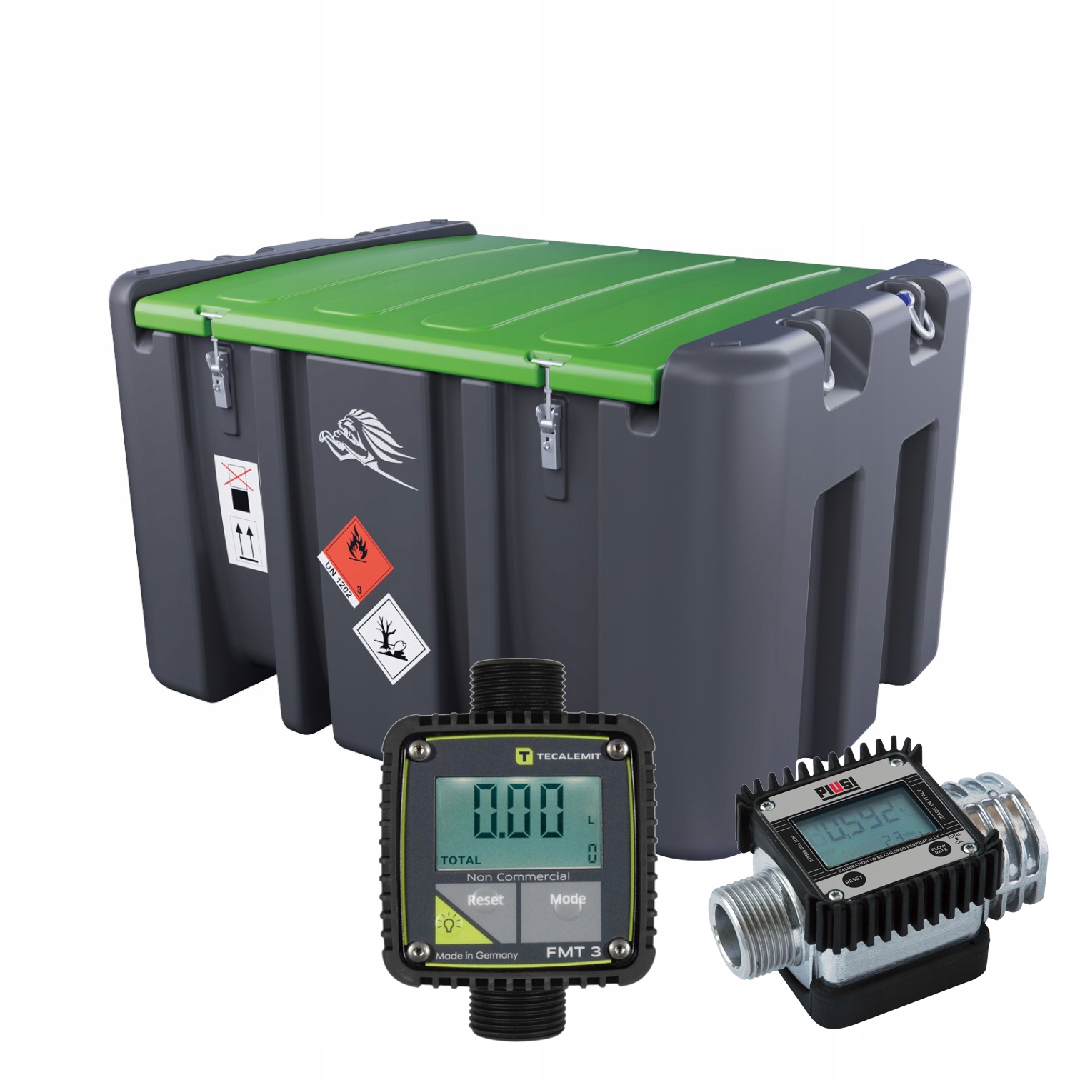 Mobilní Nádrž 970L Truckmaster Kingspan Čerpadlo 230V Diesel Počítat K24 FMT3