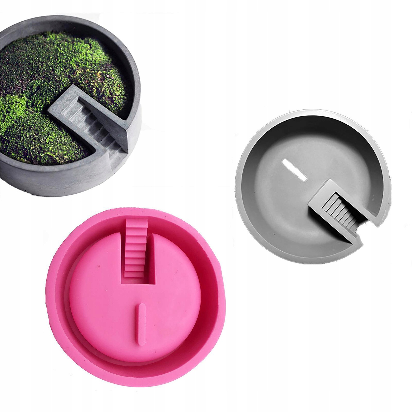 Цілісна Силіконова форма DIY бетон для