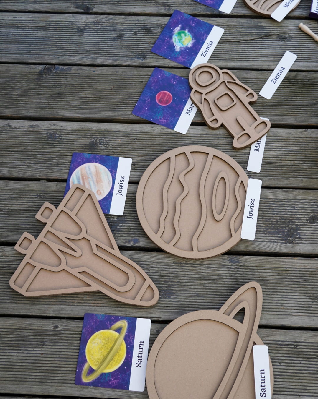 Sensokarton Wahadłowiec Montessori