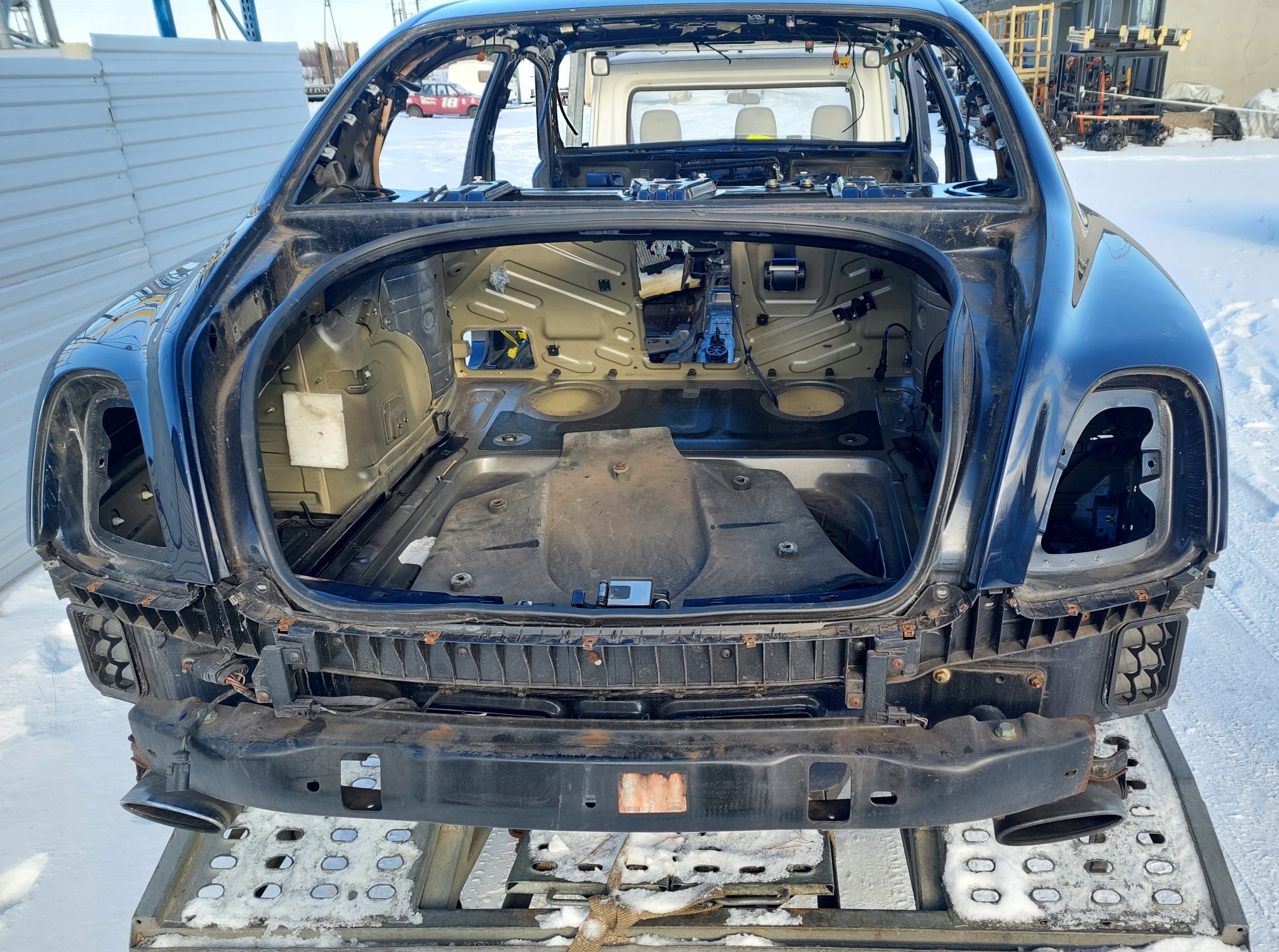 rear panel rear sump fender left right BENTLEY CONTINENTAL FLYING SPUR