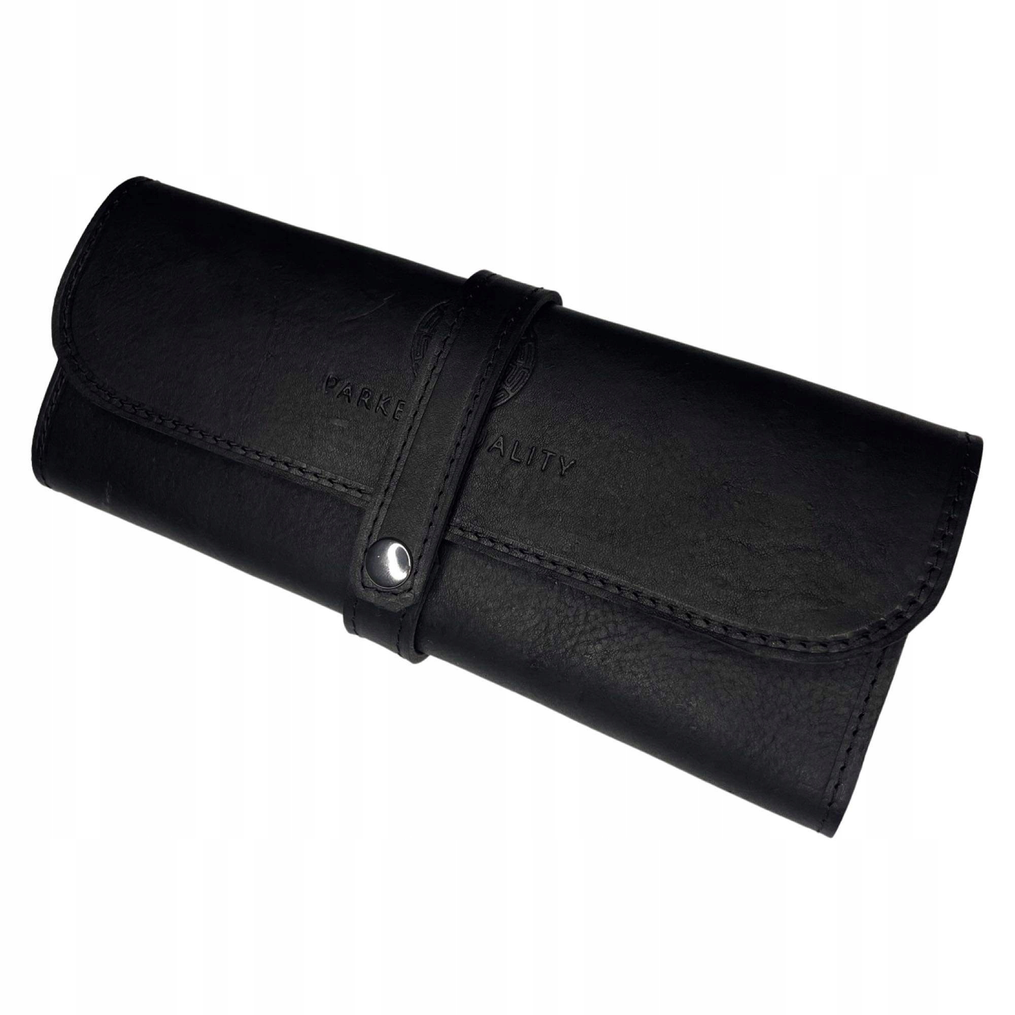 Pouzdro na pera Pero Kožená tuba Pouzdro Černá Parker Quality