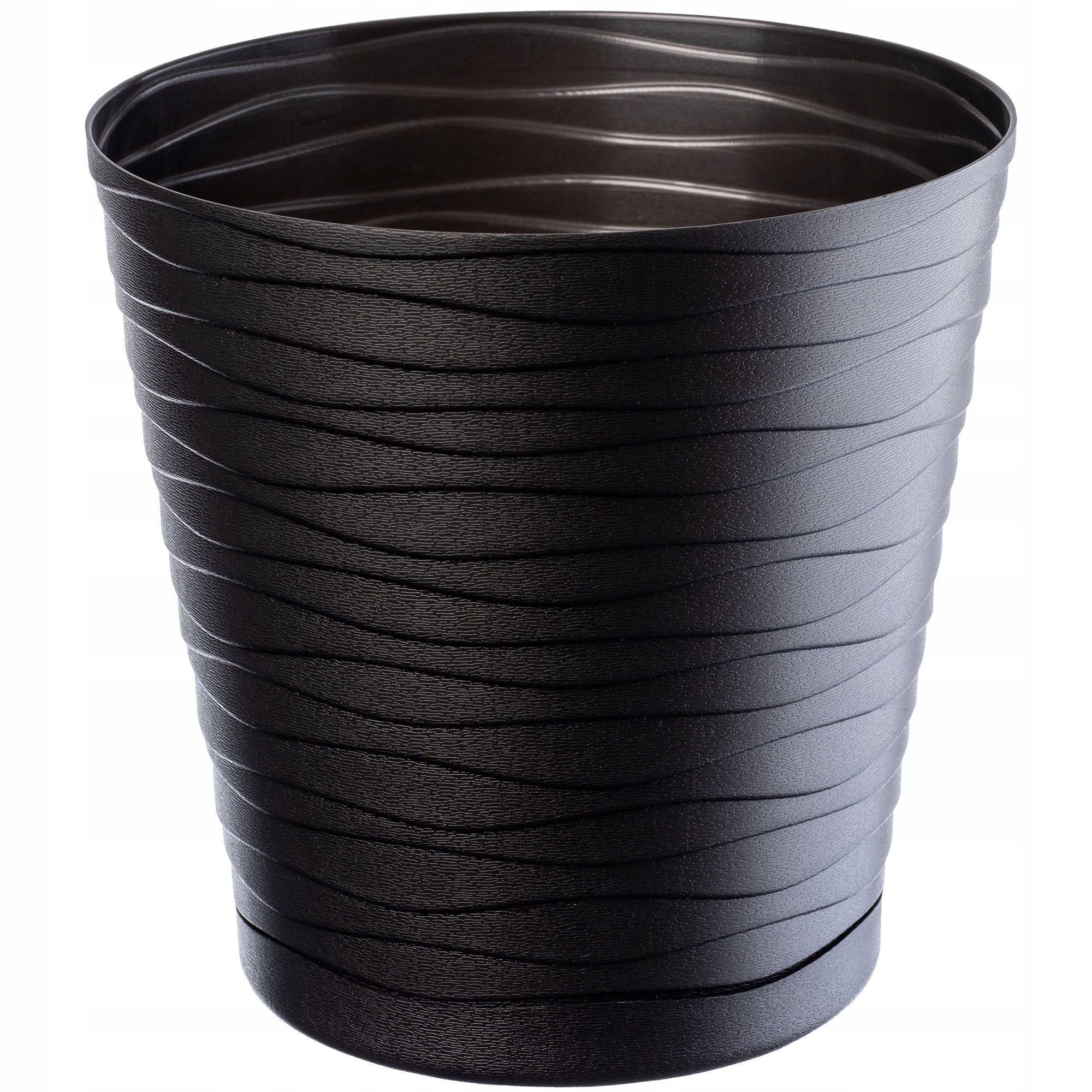 

Doniczka Osłonka Na Kwiaty Podstawka Czarna 17cm