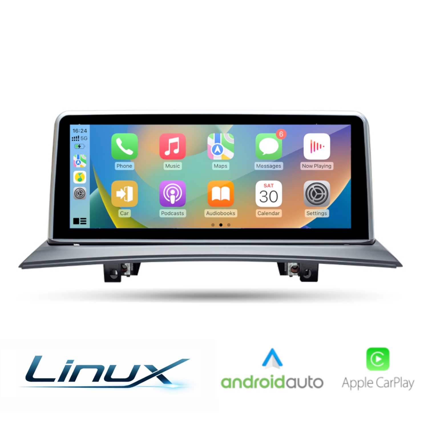 Linuxové rádio pre Bmw X3 E83 Android Auto Carplay