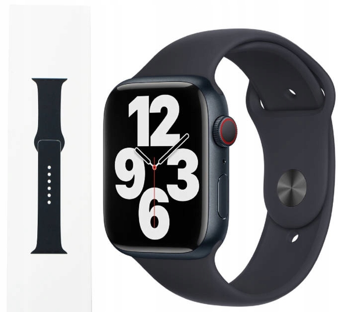 Pasek Apple Watch Midnight 45 mm S/m M/L 3J606ZM/A