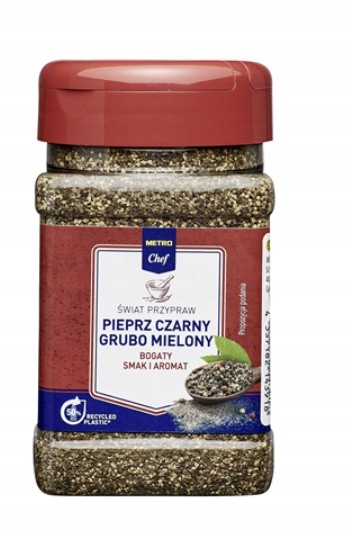 Levně Metro Chef Pepř černý hrubě mletý 5 x 175 g