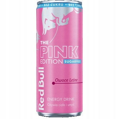 12x 250ml Red bull napój o smaku owoców leśnych Zgrzewka