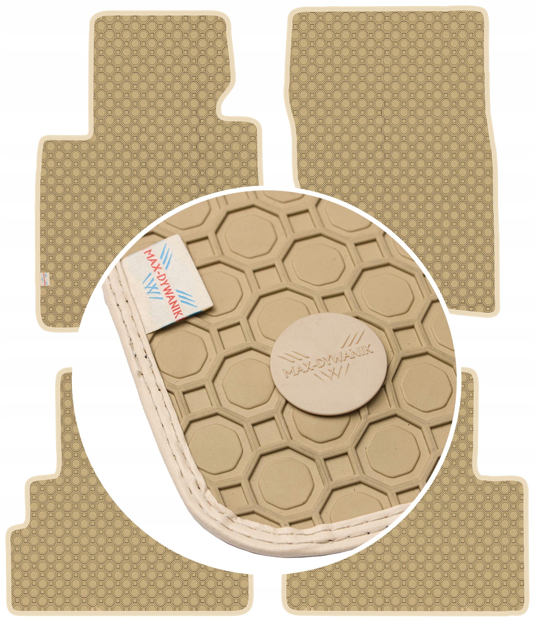 Коврики Max-Коврик резиновые 102829942100 4 el.