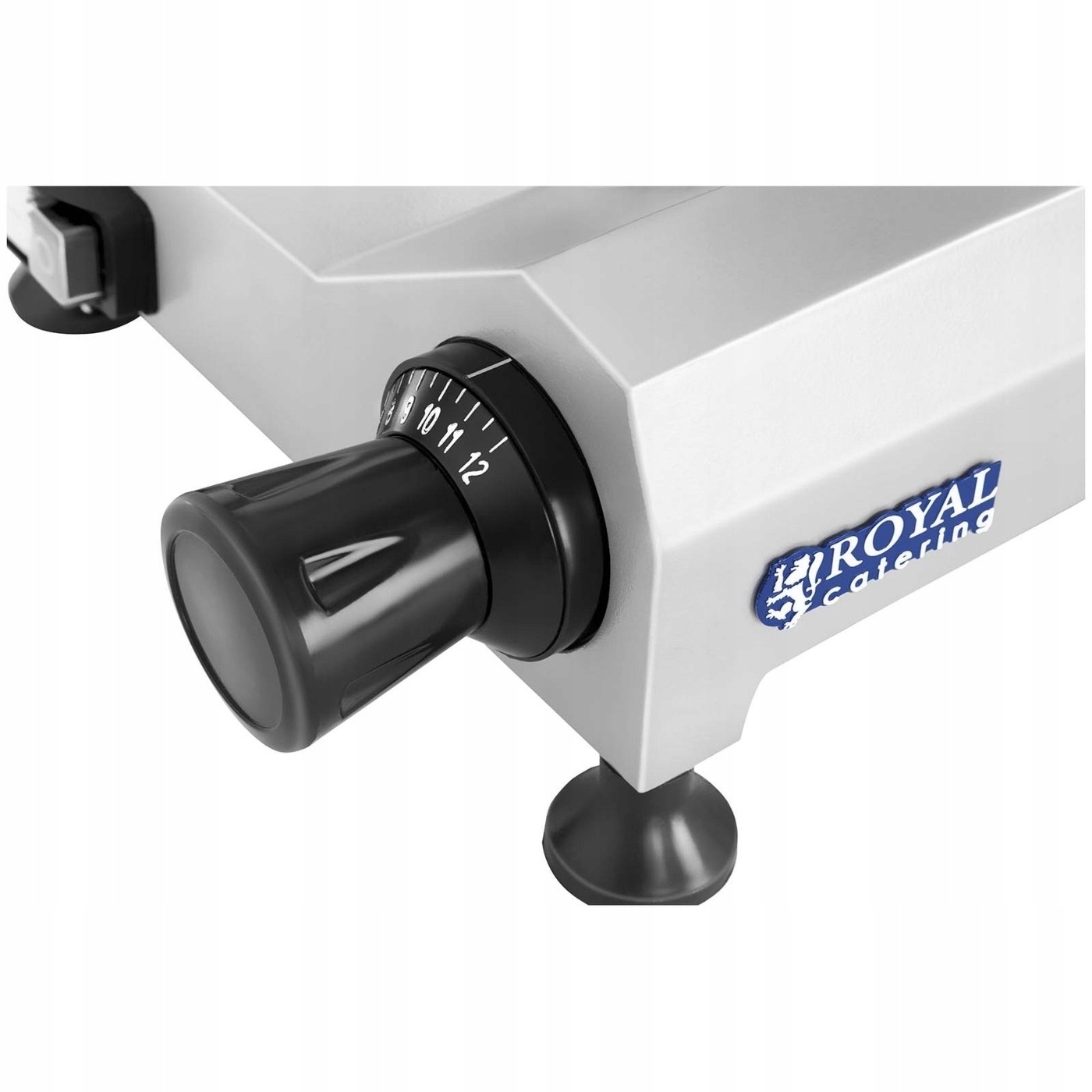 KRAJALNICA SKLEPOWA OSTRY NÓŻ 250mm DO WĘDLIN 150W Model RCAM-250