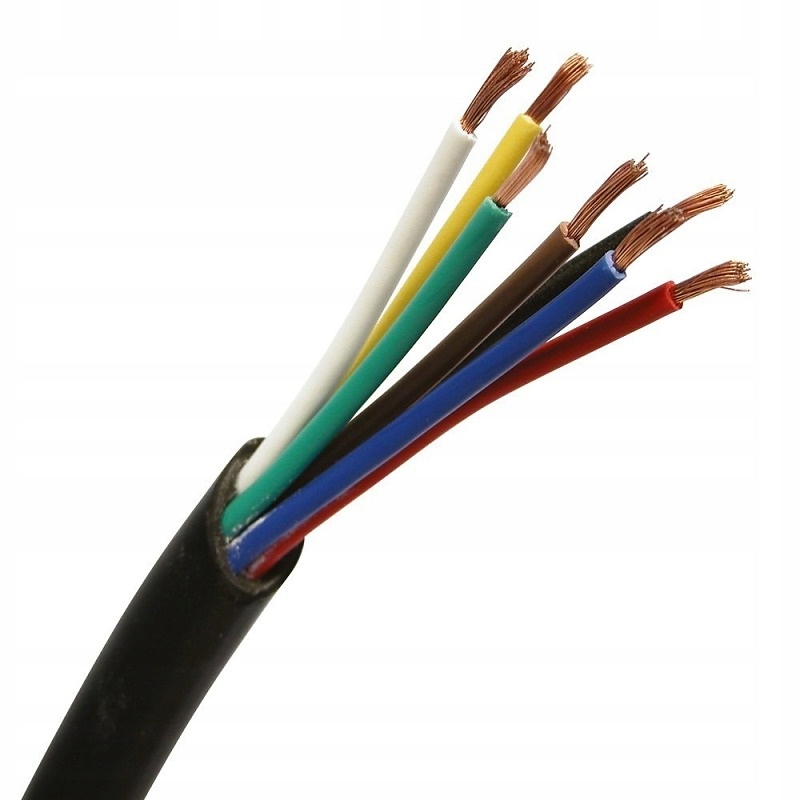 

Przewód elektryczny Kabel przyczepy lawet 7 żyłowy