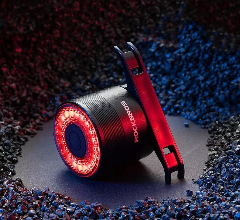 Lampka rowerowa TYLNA ROCKBROS Q3 IPX6 START STOP Marka RockBros