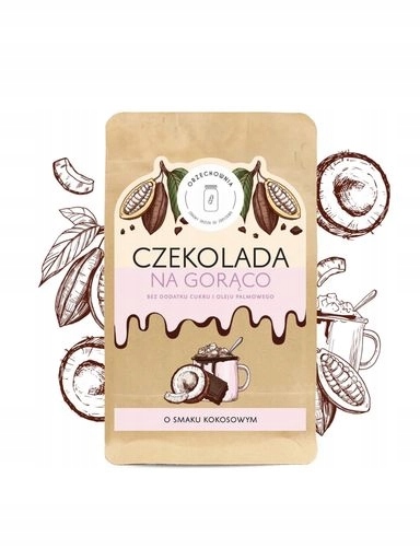 2 x Čokoláda k pití s kokosovou příchutí 180 g