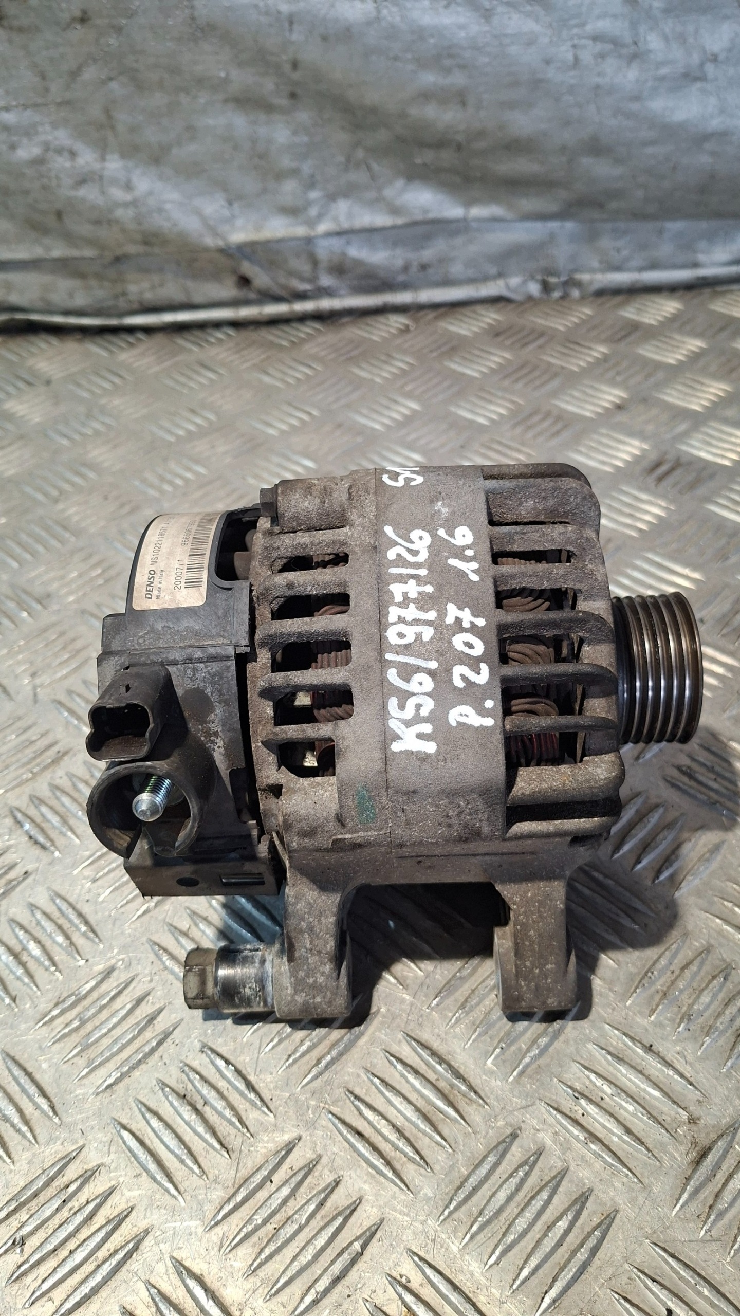 alternator PEUGEOT 207 1.6