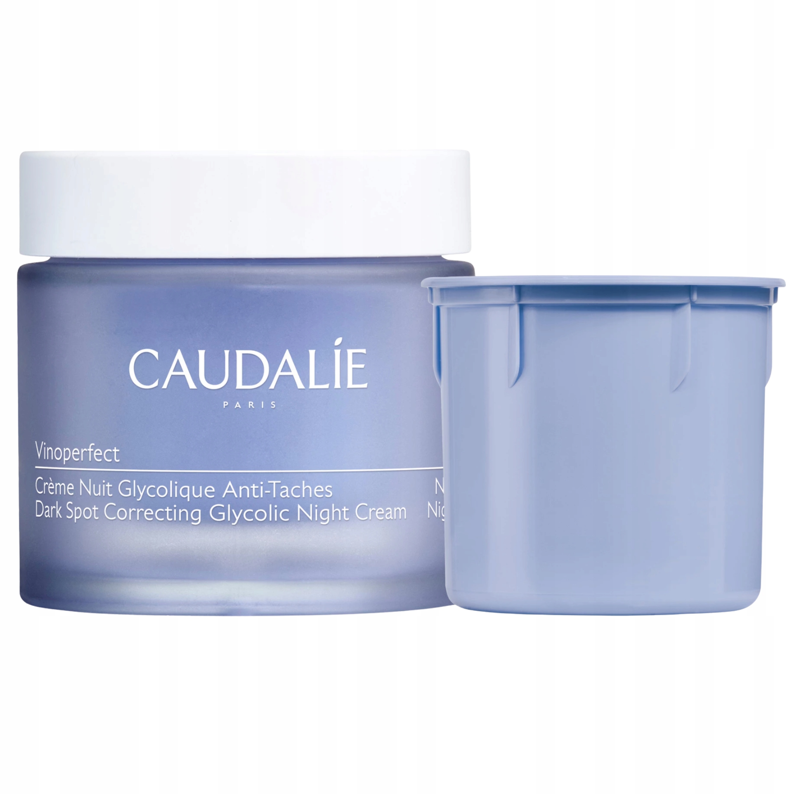 Caudalie Vinoperfect krem na noc przeciw przebarwieniom wkład refill 50 ml