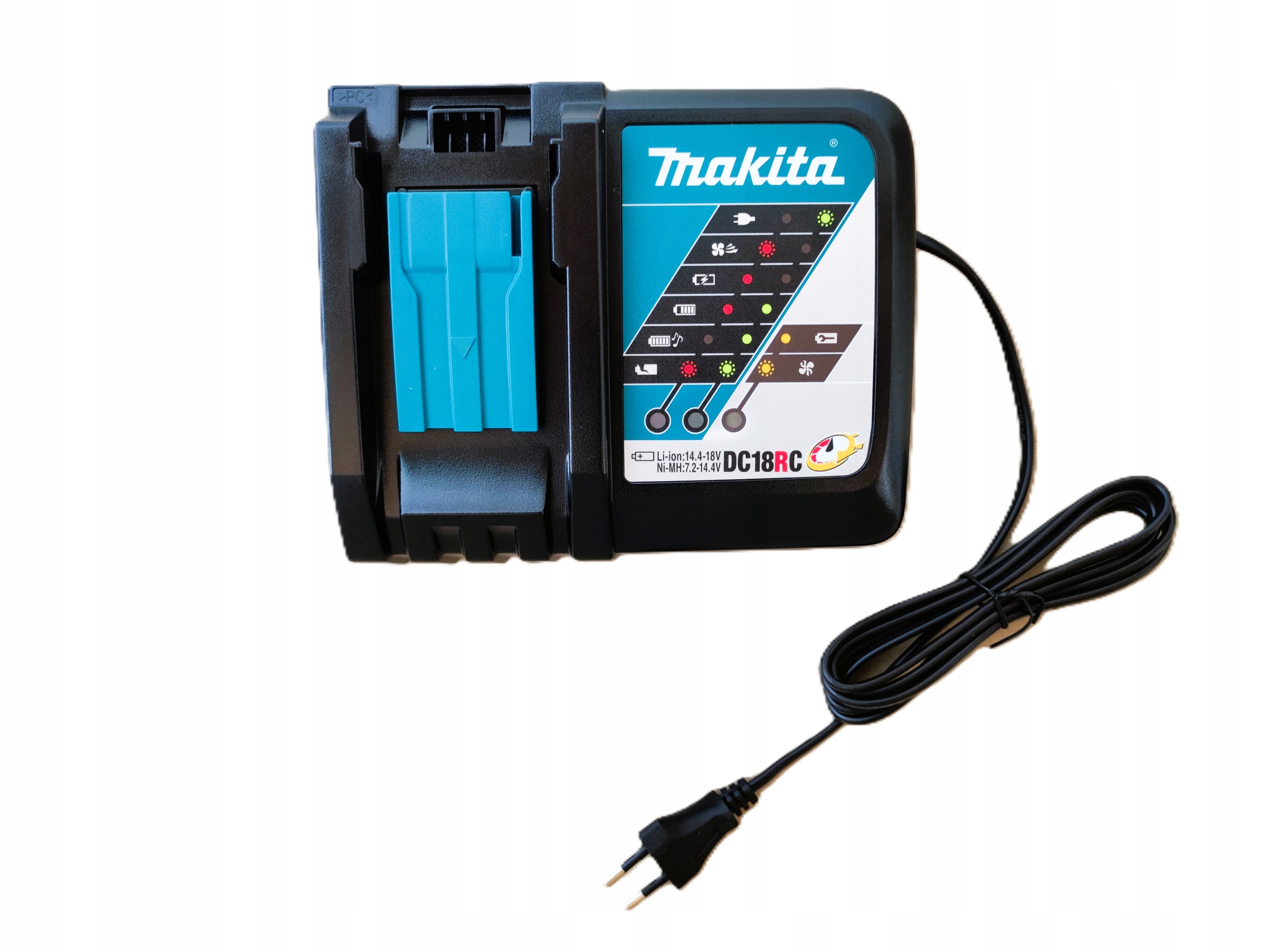 Ładowarka Makita DC18RC Szybka Li-Ion 7,2-18V Lxt
