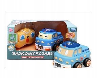 BAJKOWY POJAZD ZDALNIE STEROWANY NIEBIESKI