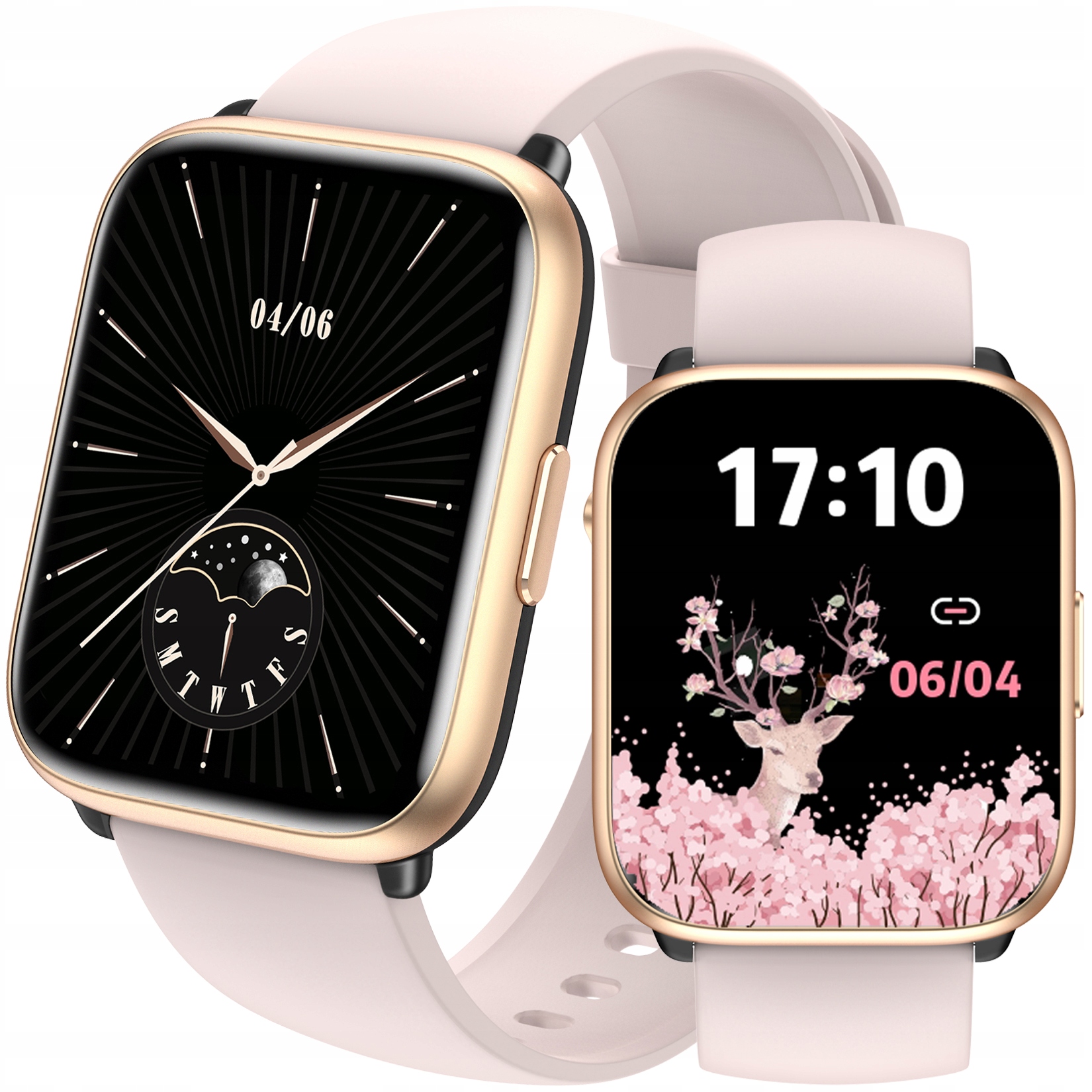 

Zegarek Damski Smartwatch 3D Wodoodporny Menu Pl