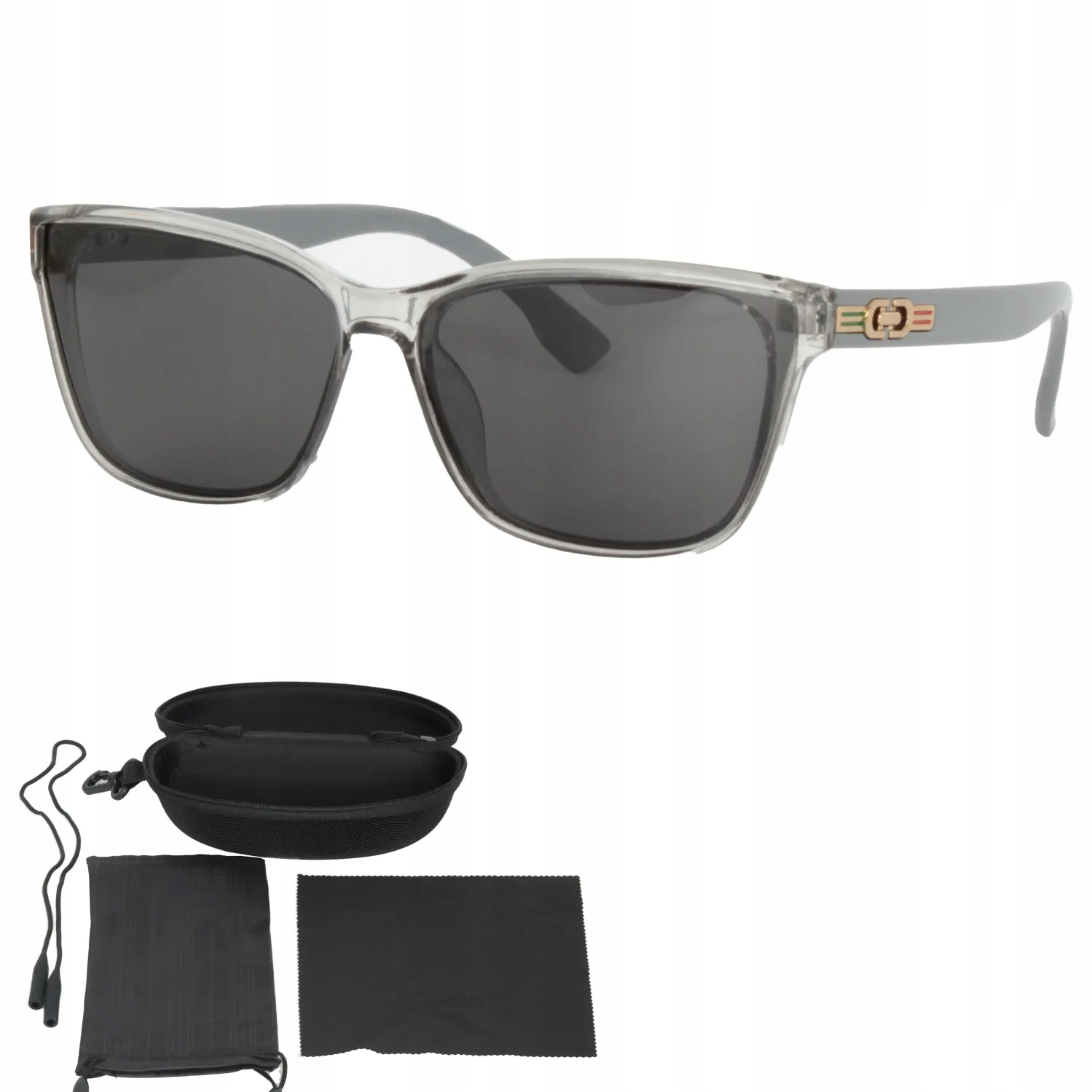 Transparentní luxus PR9107 C7 – polarizační brýle UV400 PolarFashion