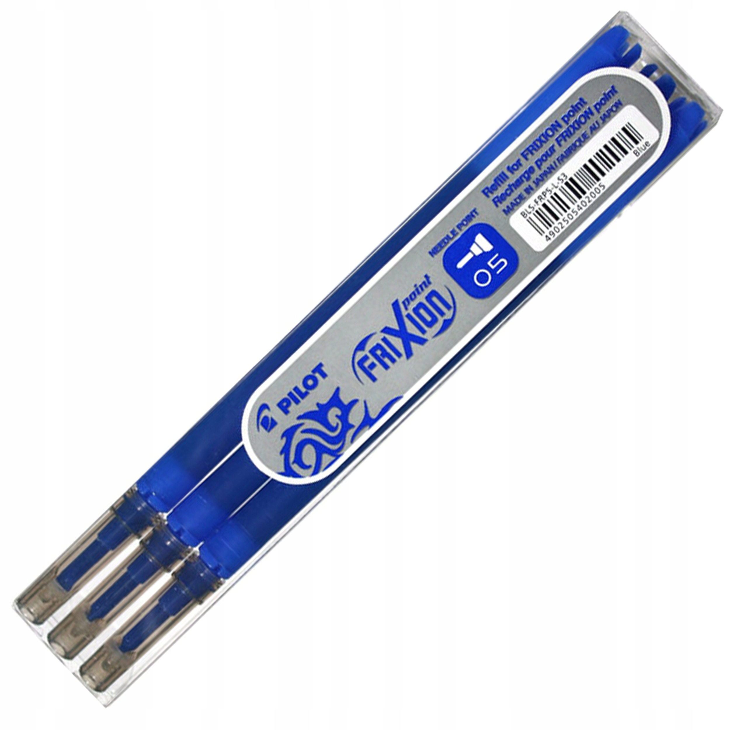 

Pilot Frixion Wkłady Pióro Niebieskie 3szt 0,5