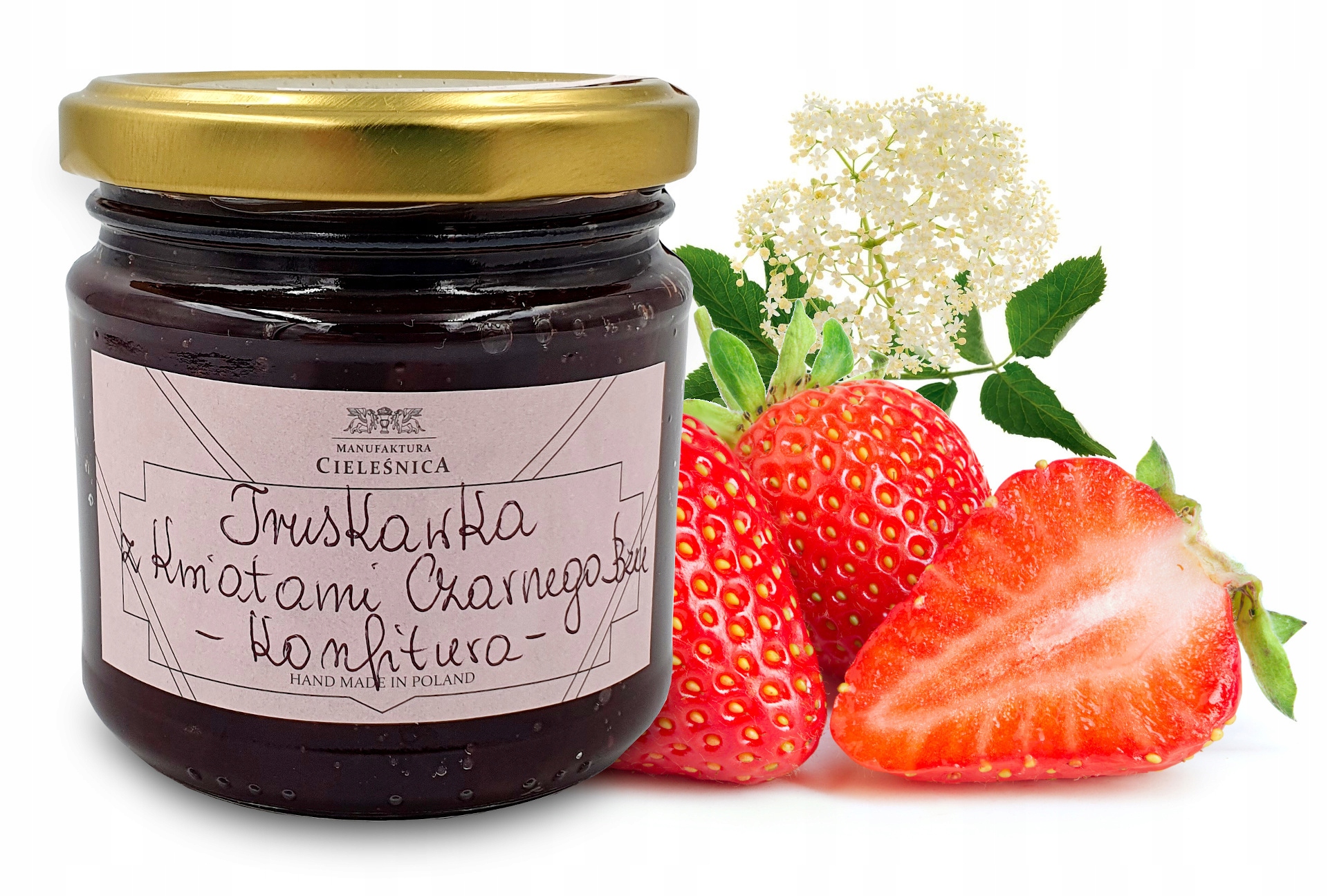 4X Cieleśnica Zavařenina Jahodová Jahoda s