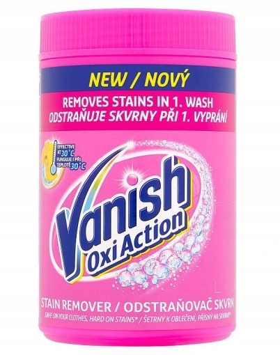 

Odplamiacz w proszku Vanish 0,625 kg