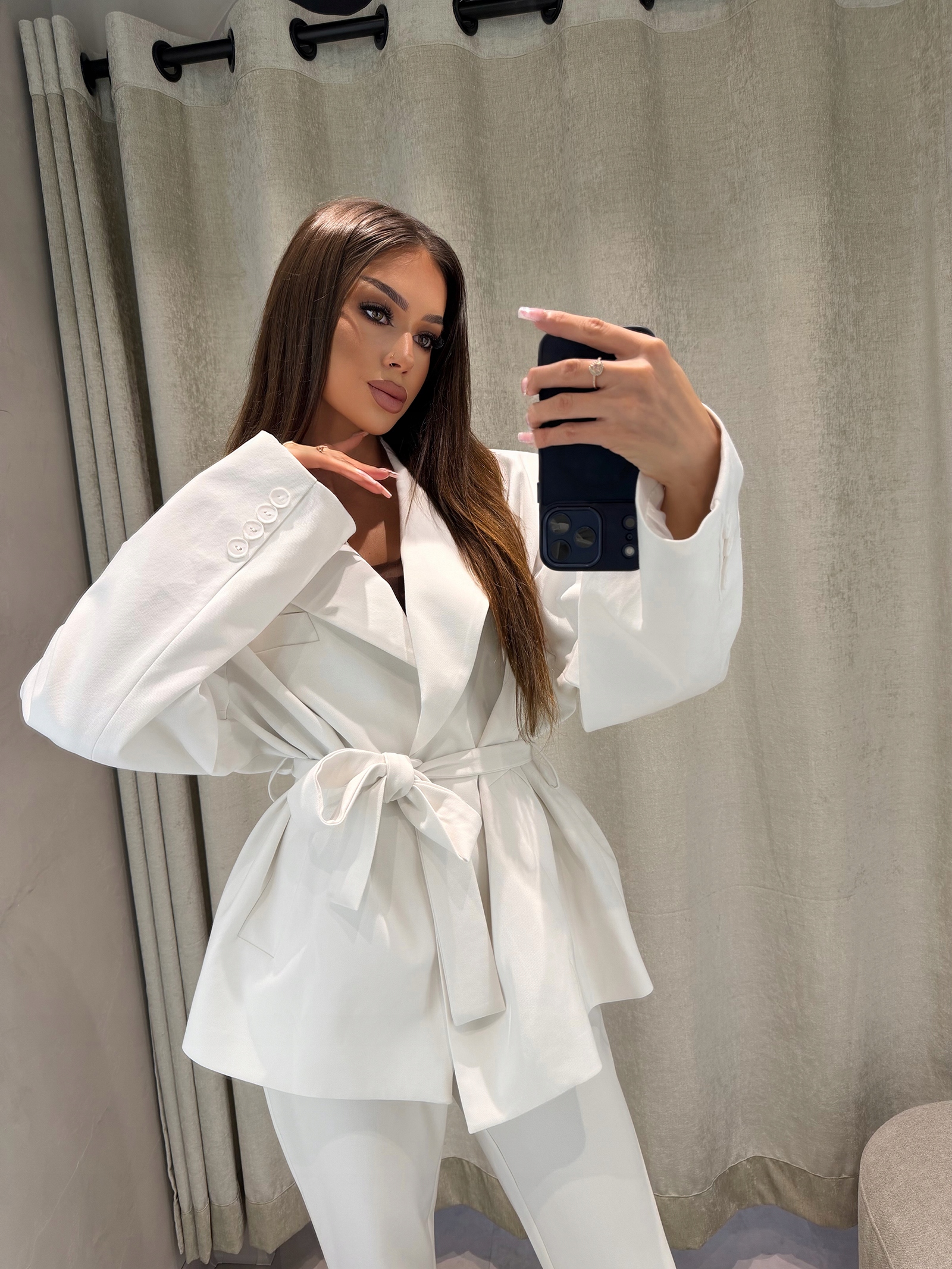 Komplet obleků Madsel off white 38