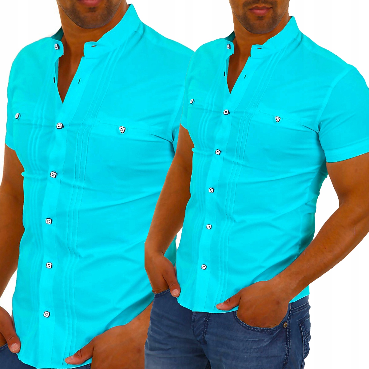 Pánská košile Casual Každodenní stojáček Regular Svatba Svatební Hostina