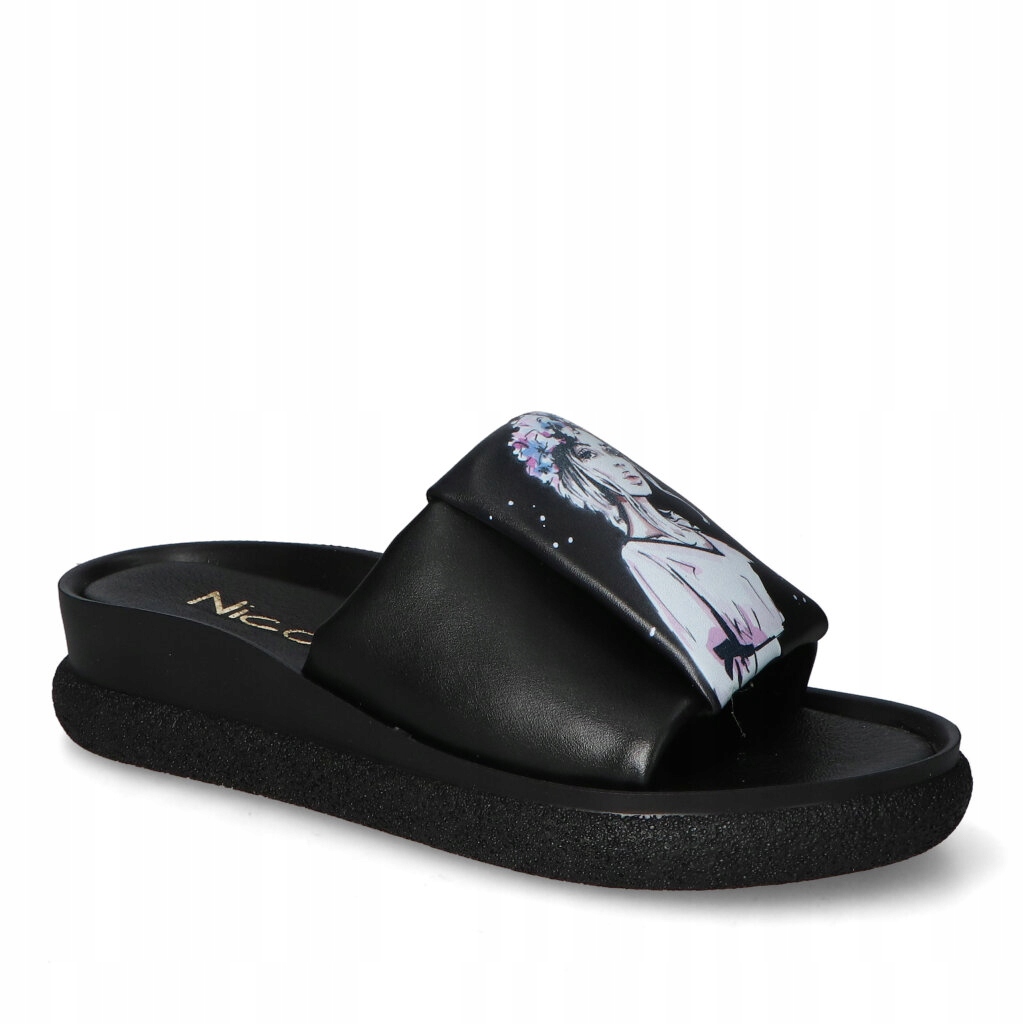 Nazouváky Nicoll 4159/737 Černá/A-1 lico 40