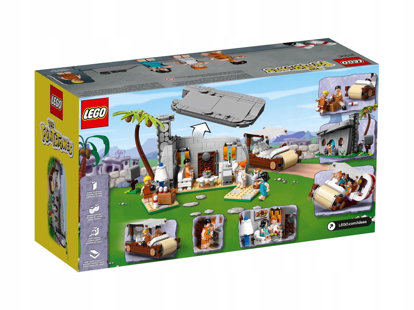 LEGO 21316 IDEAS - FLINTSTONOWIE KOSZALIN EAN (GTIN) 5702016396300