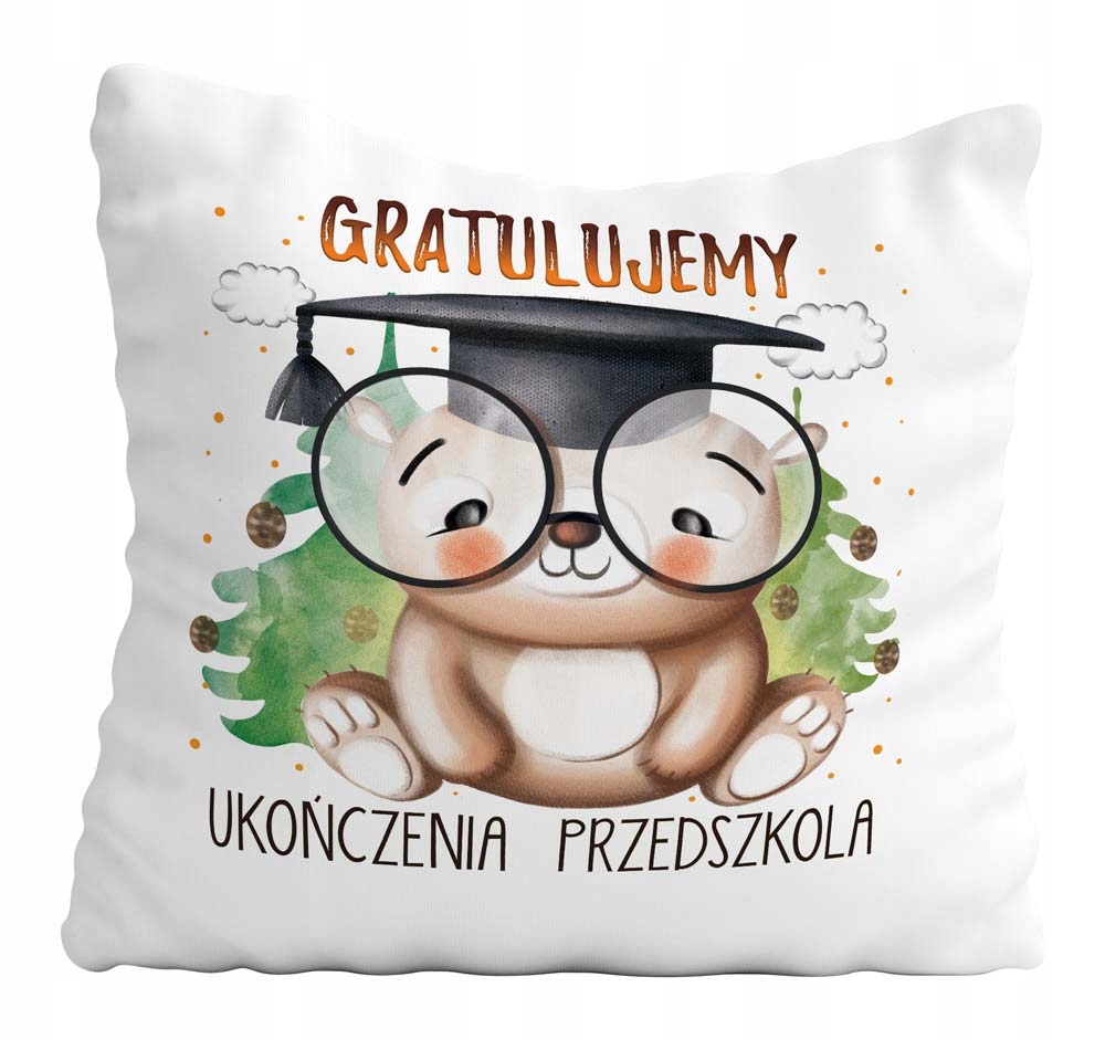 

Poduszka Zakończenie Przedszkola Miś