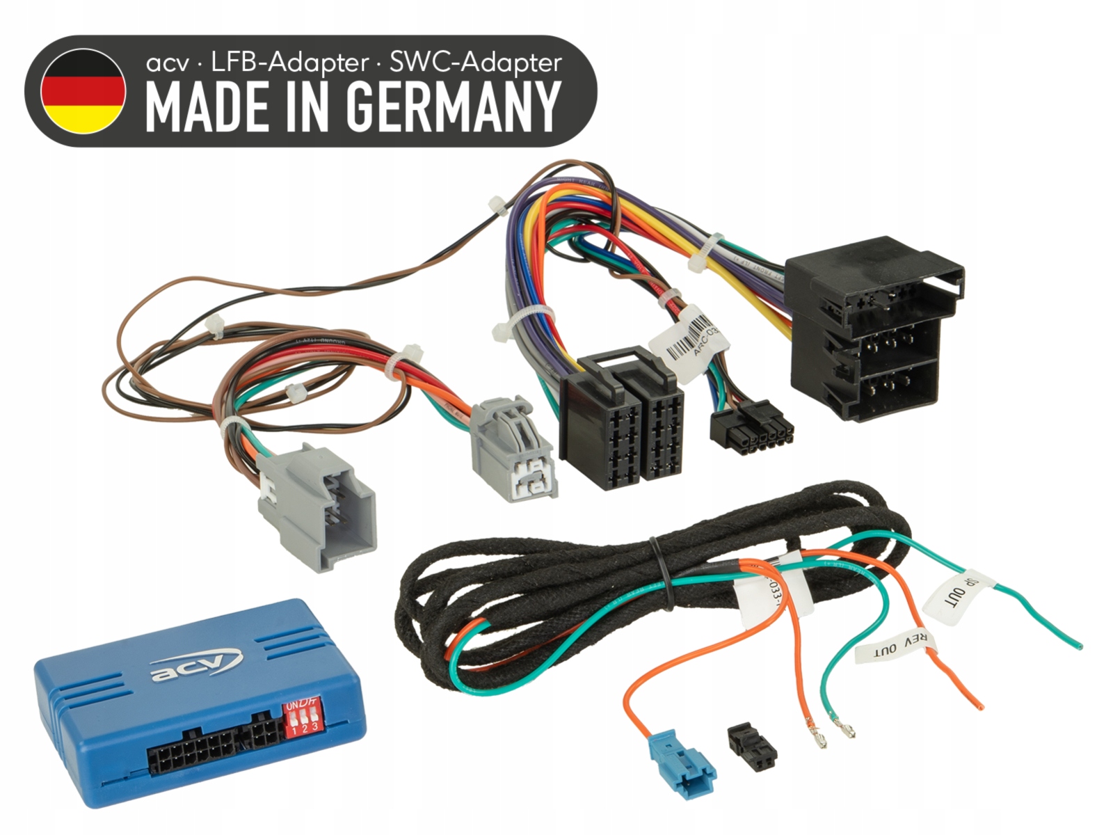 Adaptér na volant Citroen/Fiat/Opel ISO/Mini Iso telefón