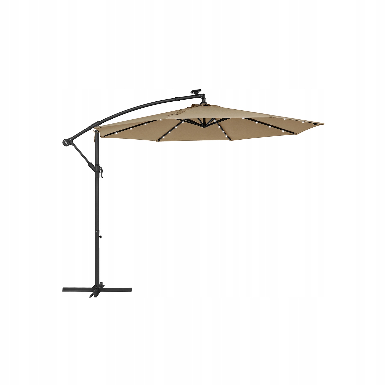 Dáždnik Songmics béžový 300 x 245 cm
