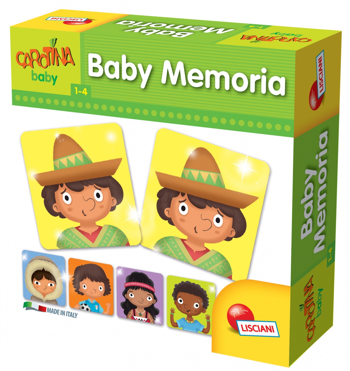 Karotka Baby Memory Zapamiętaj GRA 54916 CAROTINA