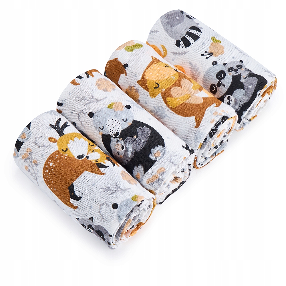 

Babyboom Pieluchy Tetrowe Bawełna 100% Zestaw 4szt