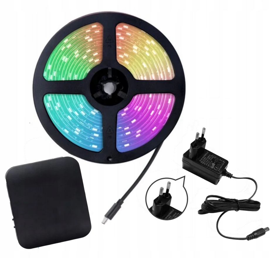 Moes Wi-Fi Led systém podsvícení televizoru Ambilight 55" Tuya Hdmi