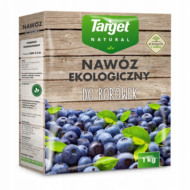 

Target Nawóz do Borówek Eko Piękne Jagody 1K
