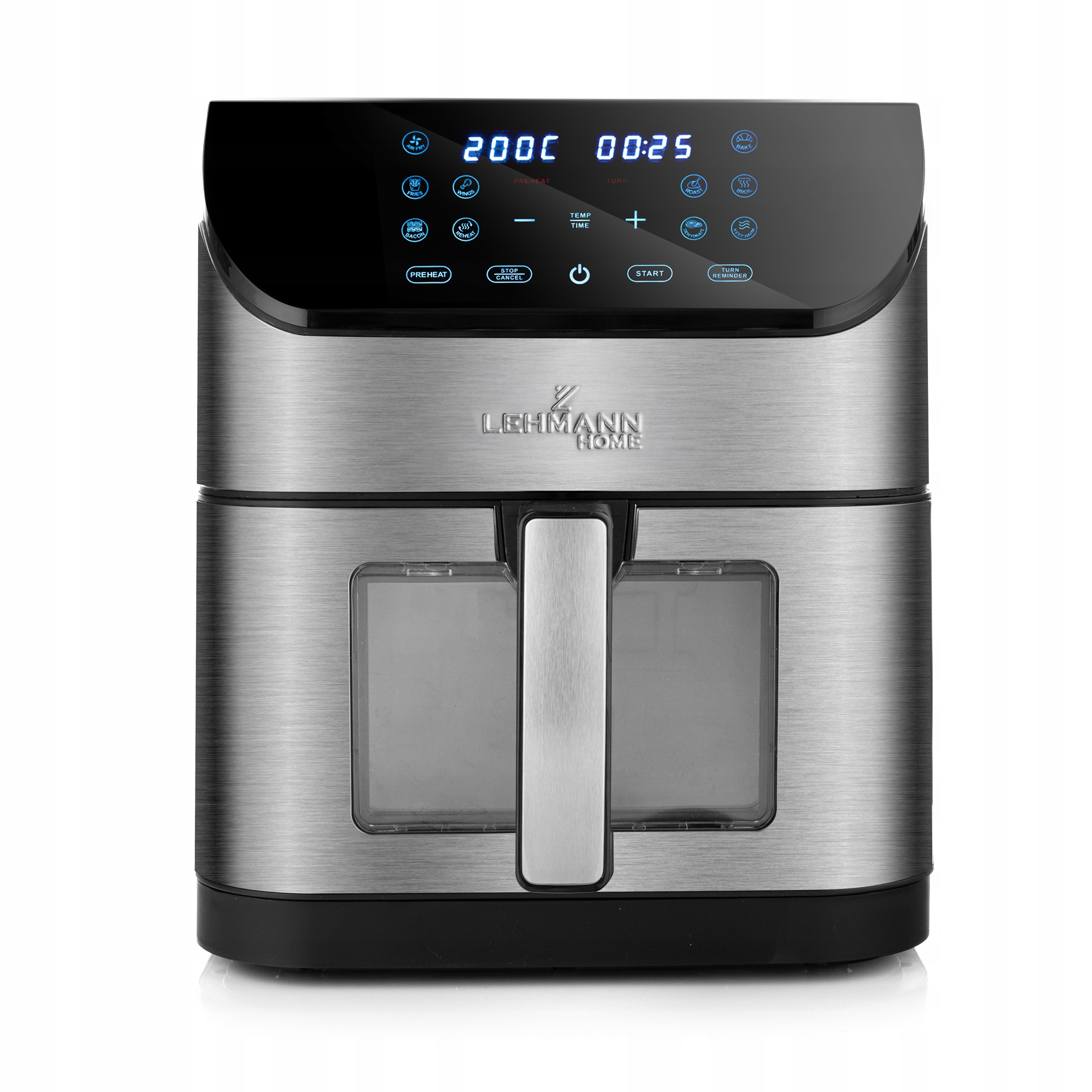 Fritéza Horkovzdušná Fritéza Airfryer Velká Mísa Programů 1800W 8L