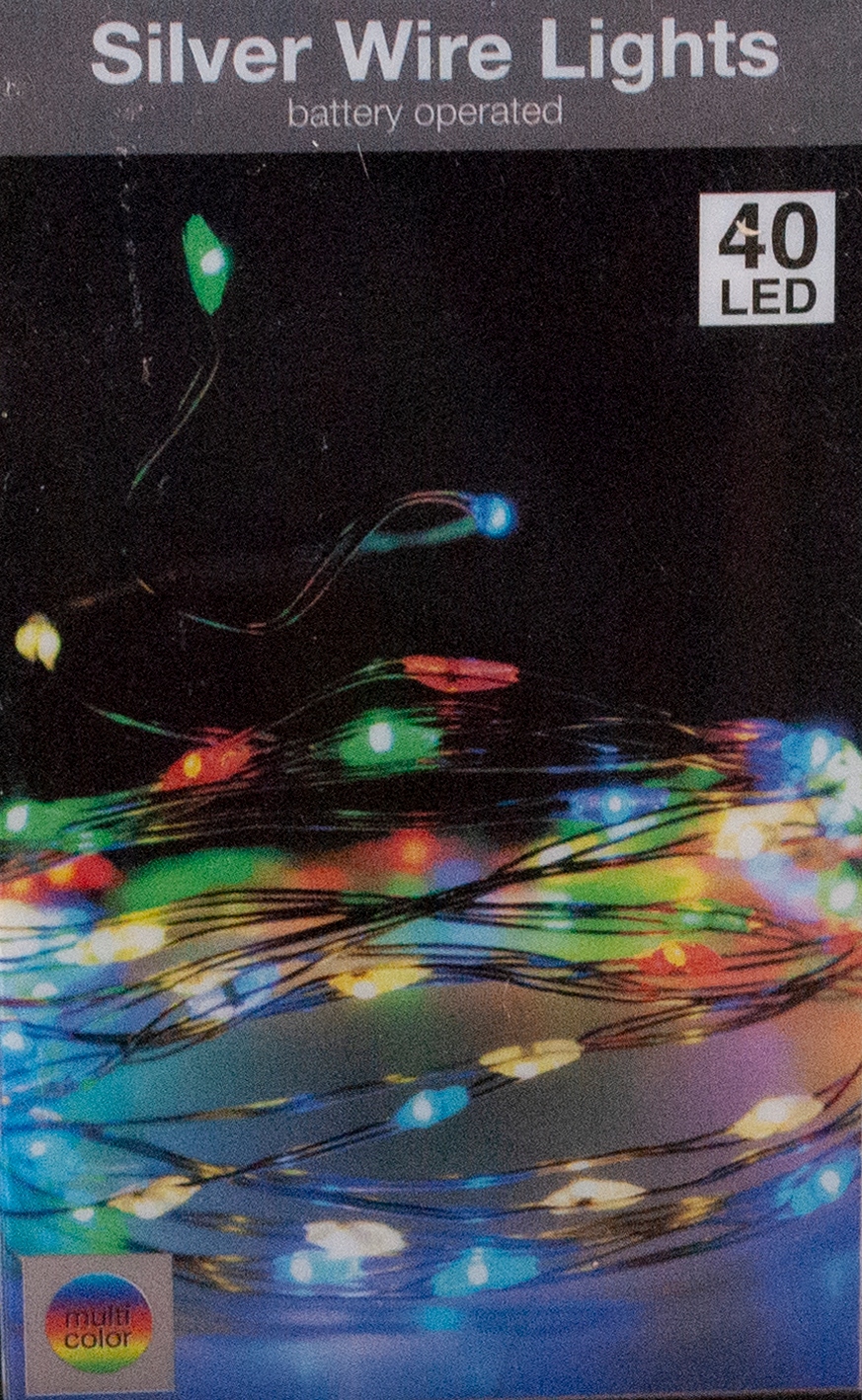 

Lampki Choinkowe Led Na Baterie 40 Led multukolor