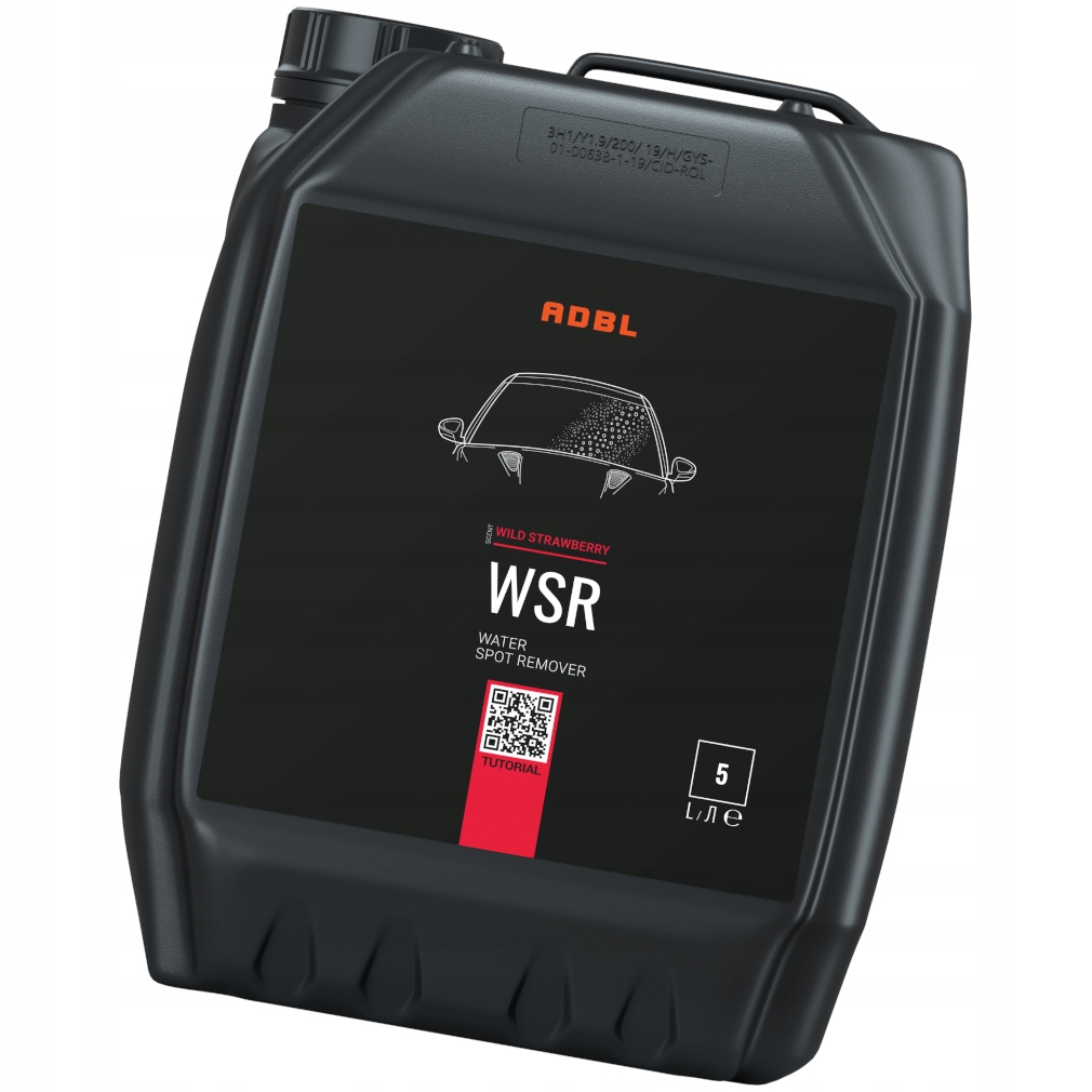 Adbl Wsr Water Spot Remover 5L Do Usuwania Twardej Wody Osadów Mineralnych