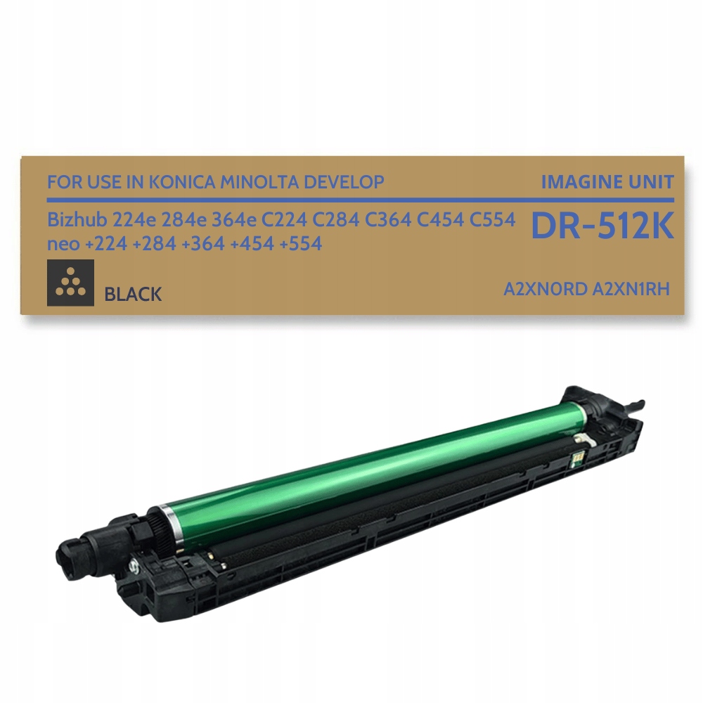 Nowy Bęben DR512K A2XN0RD do Konica Minolta Bizhub C224 C284 C364 C454 C554